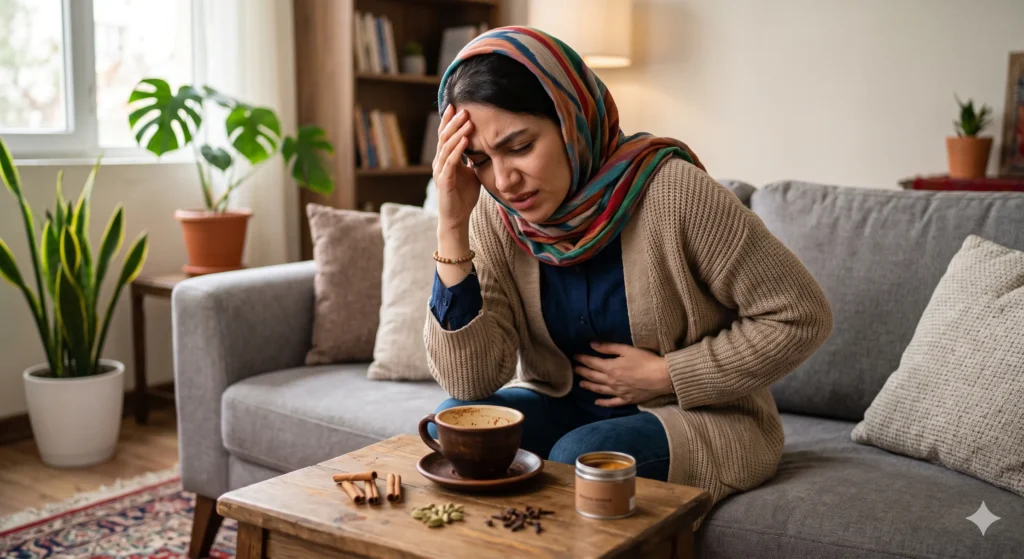 عوارض احتمالی مصرف چای کرک و ماسالا