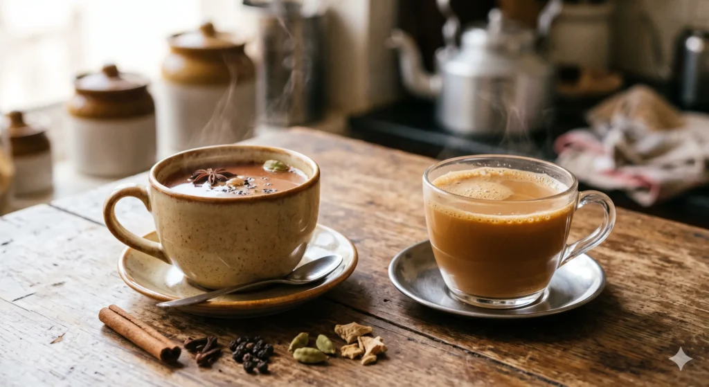 چای کرک بهتره یا ماسالا؟